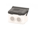 GLACIERE AUDIO PANNEAU SOLAIRE CHARGEUR