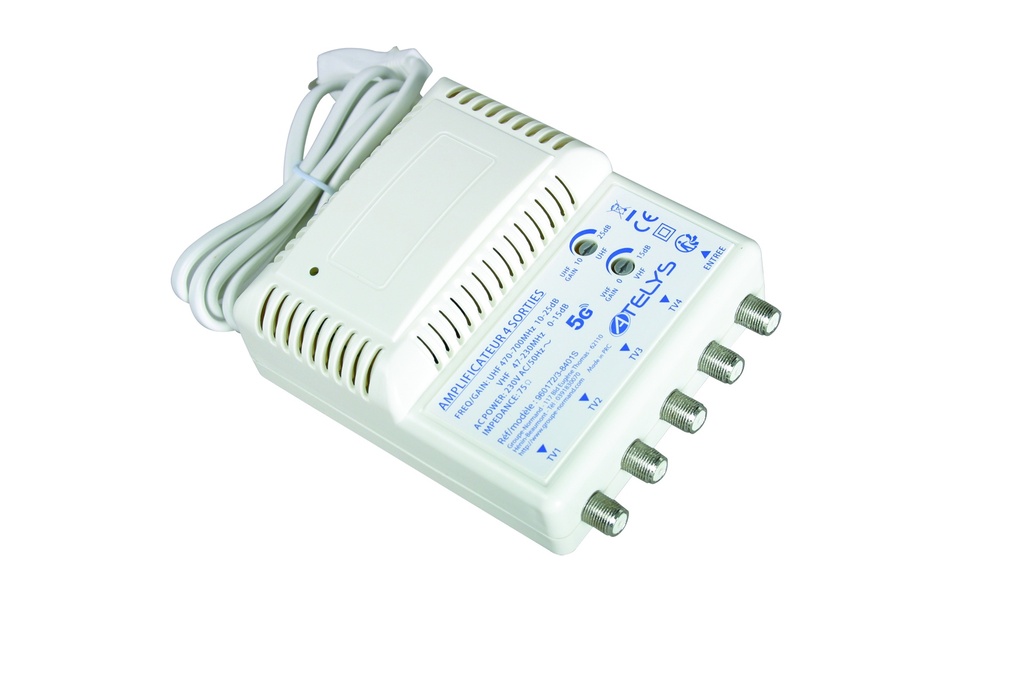 AMPLI INTERIEUR 4 SORTIES &quot;F&quot;
