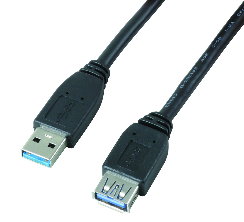 PROLONGATEUR USB 2,00 A MÂLE //  A FEM. 1