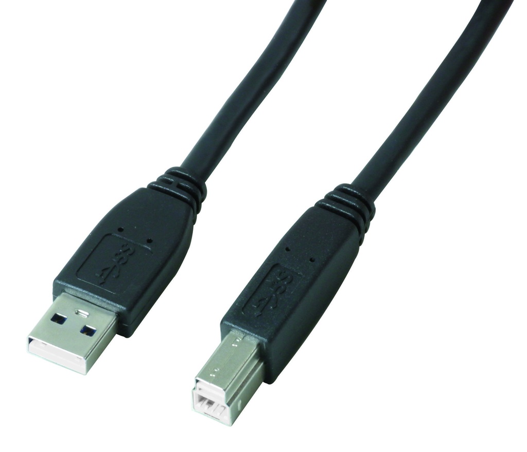 CABLE USB A MALE/B MALE 3M