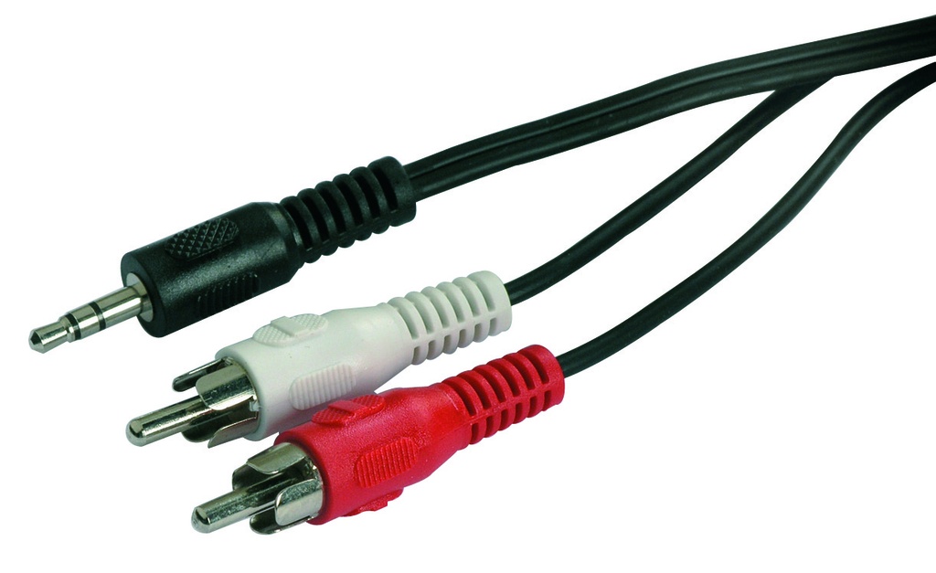 Cordons audio jack/RCA stéréo
