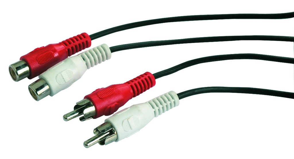 Cordons audio RCA/RCA femelle
