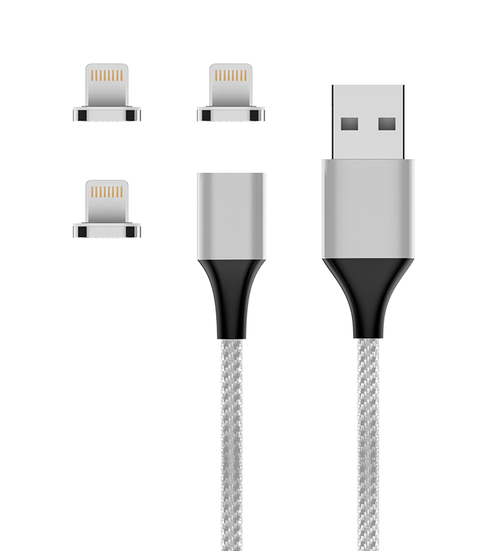 Cordons USB-A / 3 en 1 aimanté