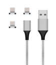 Cordons USB-A / 3 en 1 aimanté