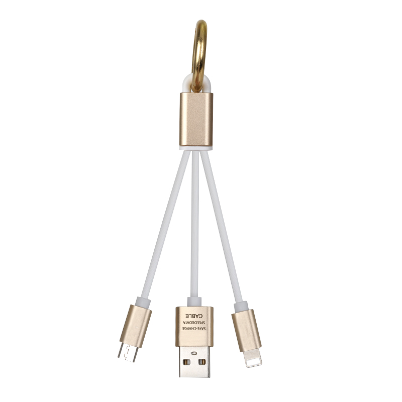 CORDON MICRO USB + LIGHTNING