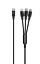 Cordons 3 en 1 USB-C tressés