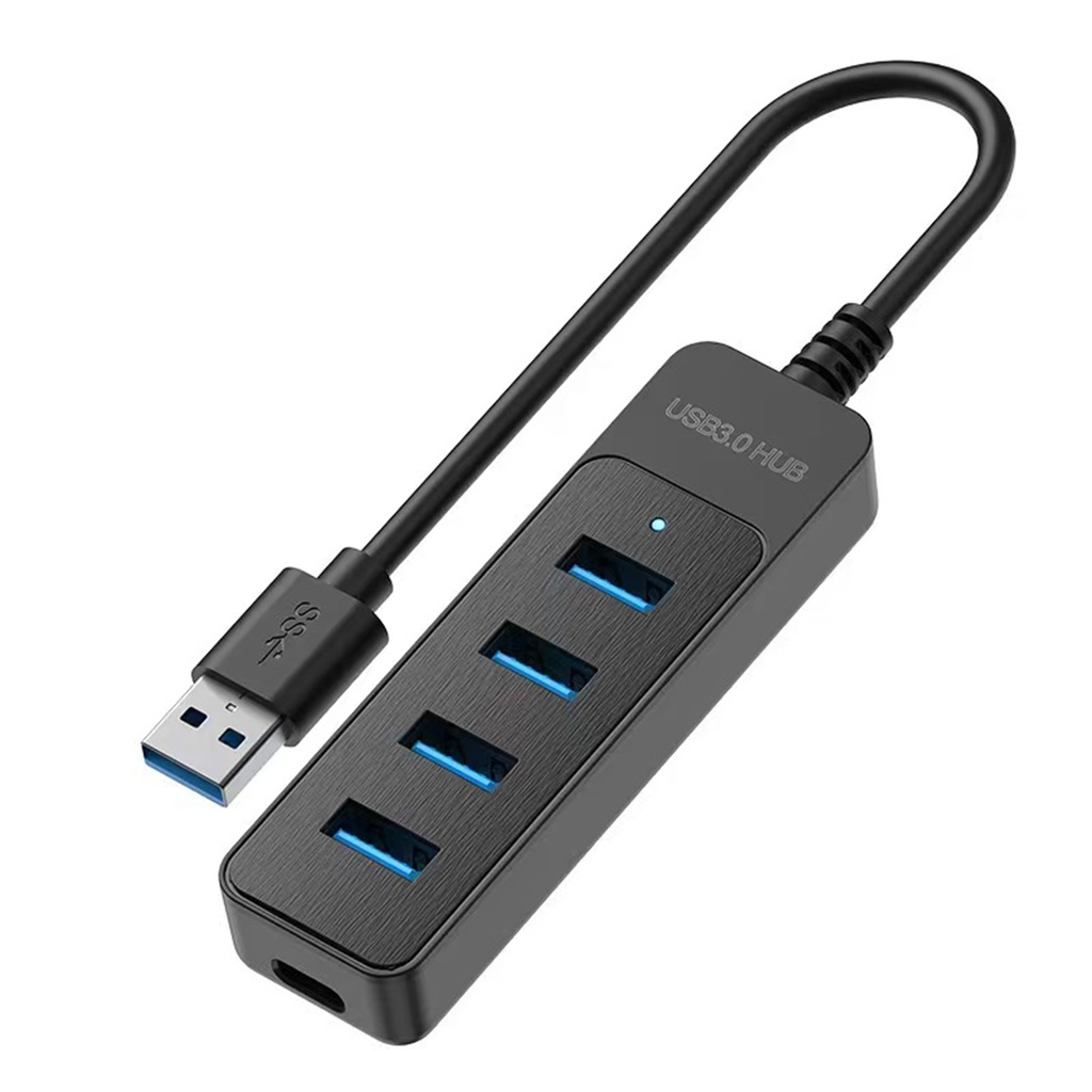 HUB USB3.0 3xUSB-A 1xUSB-C - 4 PORTS