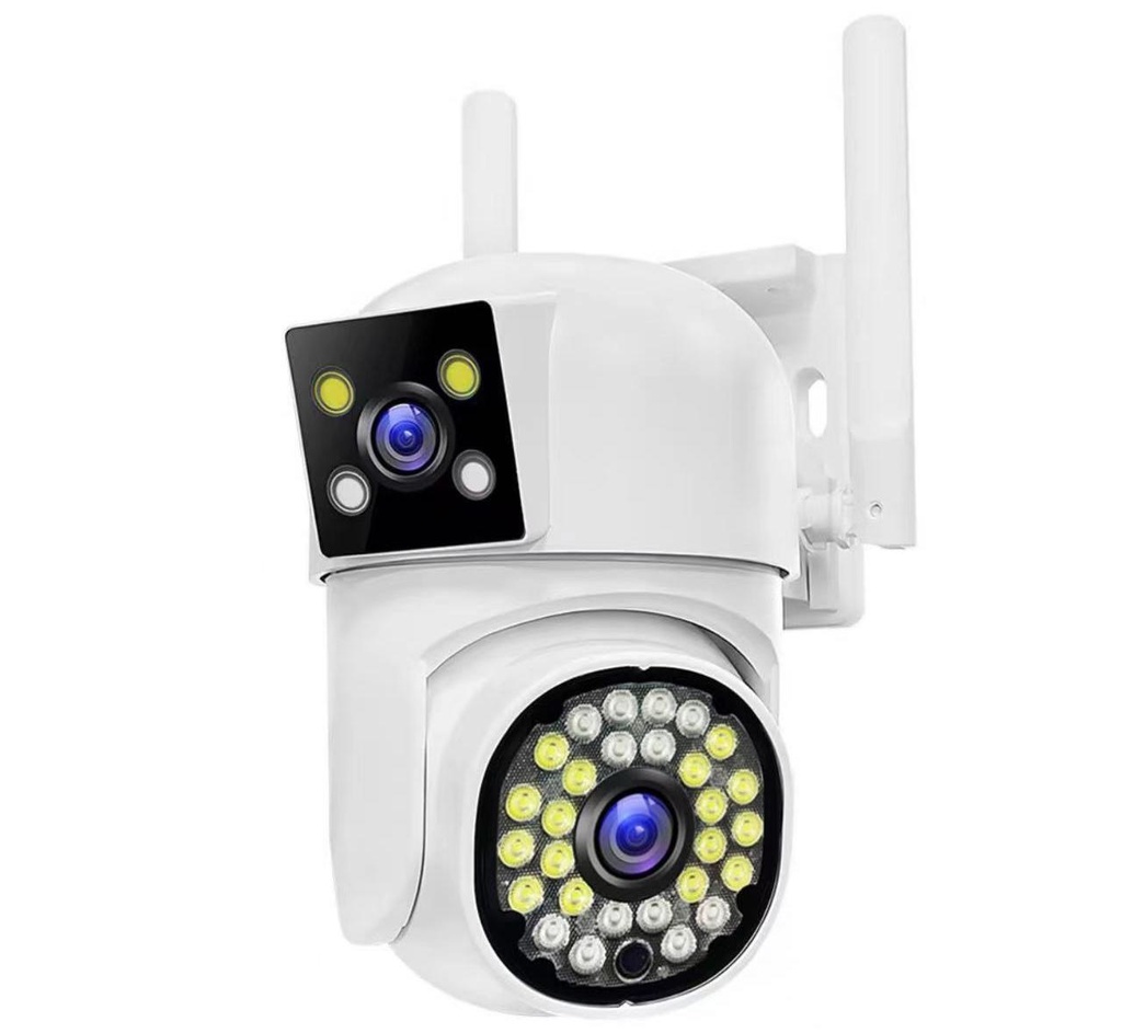 CAMERA EXTERIEURE DOUBLE LENTILLE TUYA