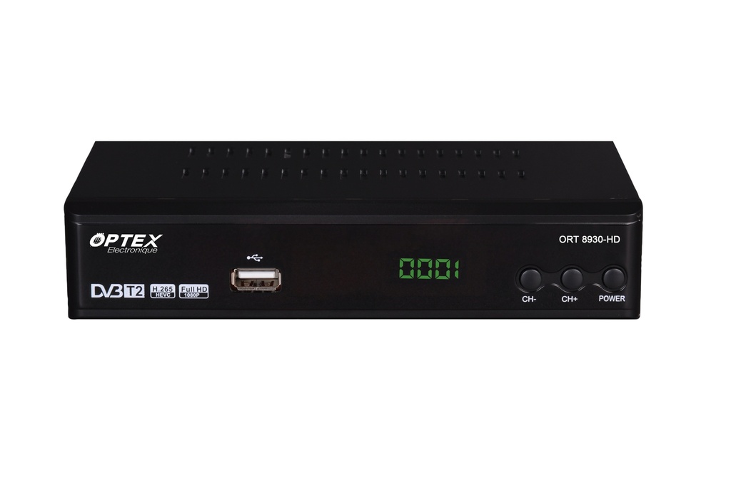 TERMINAL TNT HD OPTEX DVB-T2 HEVC