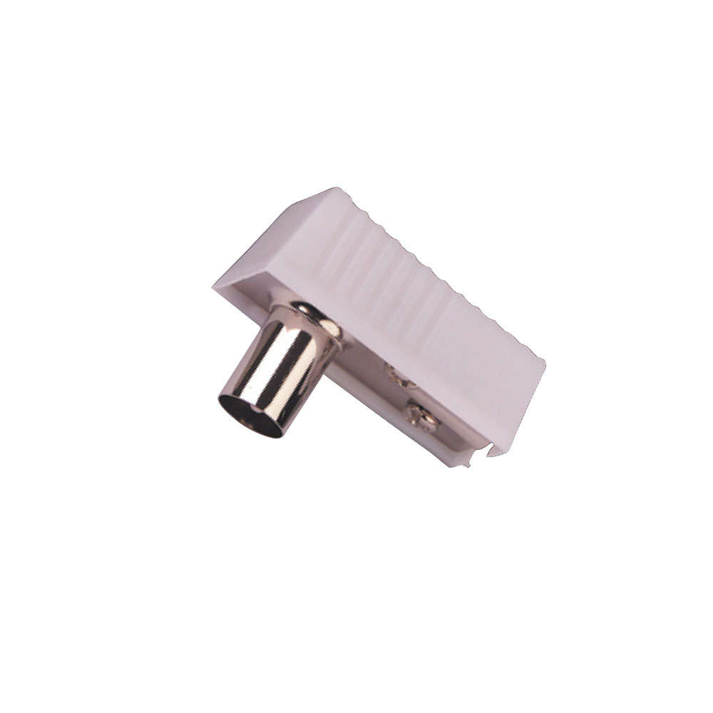 FICHE FEMELLE COUDEE RESEAU CABLE "9,5"