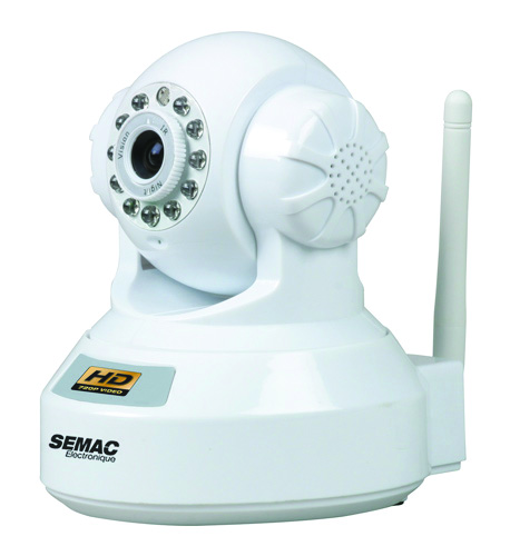 CAMERA INTERIEURE MOTORISEE "IPCAM 505"