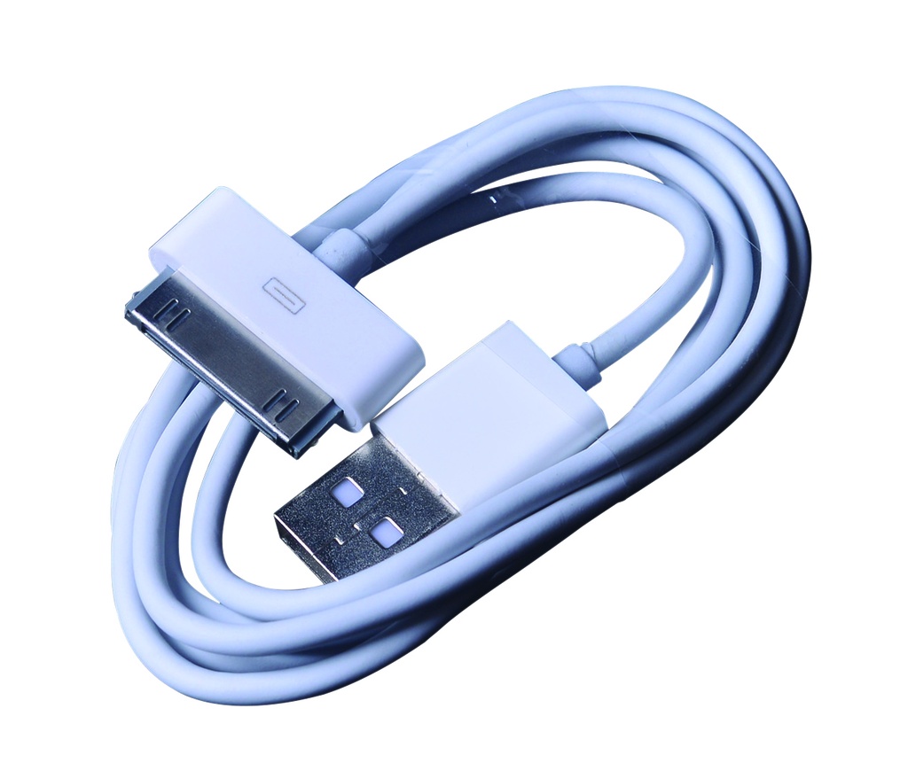 CORDON IPHONE 4 - BLANC - 1M00