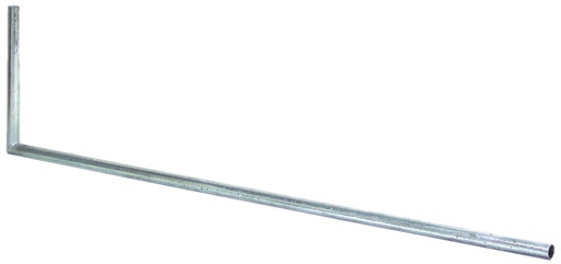 [004420] BRAS DEPORT COUDE D.40 - 2M X 0,500