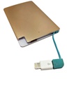 POWER BANK 3000 mAh ALU DORE PLATE