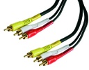 CORDON 3 RCA MÂLE AV /3 RCA MÂLE AV 3 M