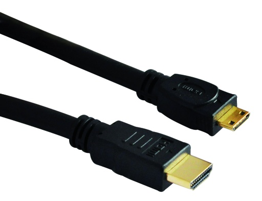 [046035] CORDON HDMI//MINI HDMI 1.4 L.2M GOLD