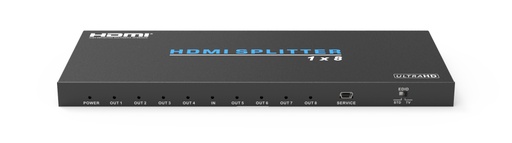 [080048] DISTRIBUTEUR HDMI 1 ENTREE/8 SORTIES 4K