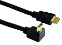 CORDON HDMI PLAT M. DROIT/M. COUDE 2M00