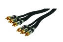 CORDON AUDIO 3 RCA M / 3 RCA M - 5M HQ