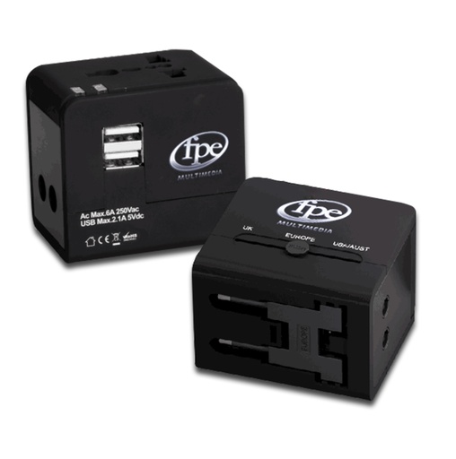 Adaptateur de voyage universel USB – Homeprotek