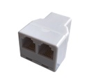 ADAPTATEUR RJ11 F 2 RJ 11F