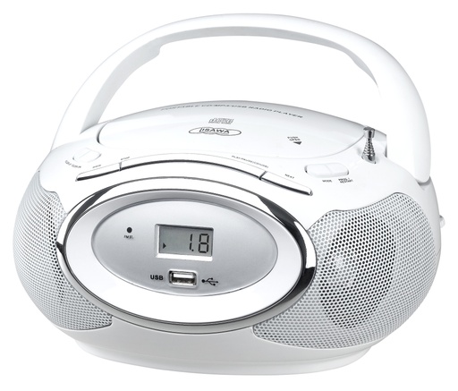 [000610] RADIO CD USB BLANC