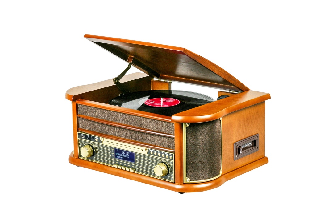 Platine Vinyle Numérique Bois – Tempus Republic