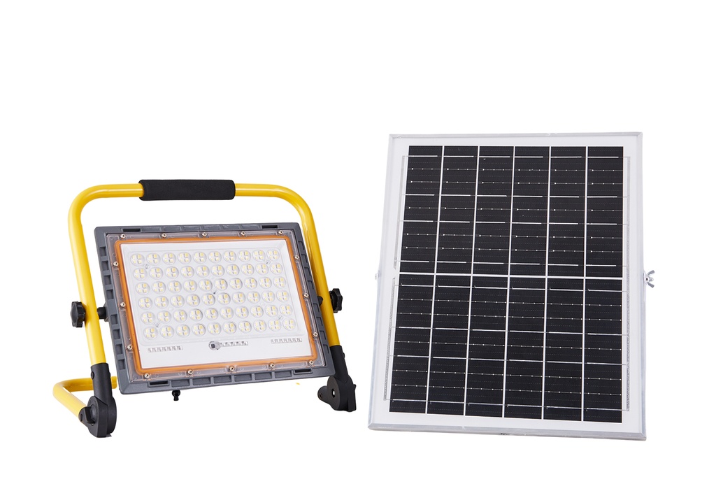 Projecteur LED De Chantier 50-200W Avec Trépied - IP66, 6000K/3000K, 3m Câble - Neuf Sous Emballage
