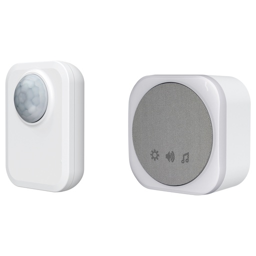 [990255] KIT CARILLON SANS FIL AVEC DETECTEUR