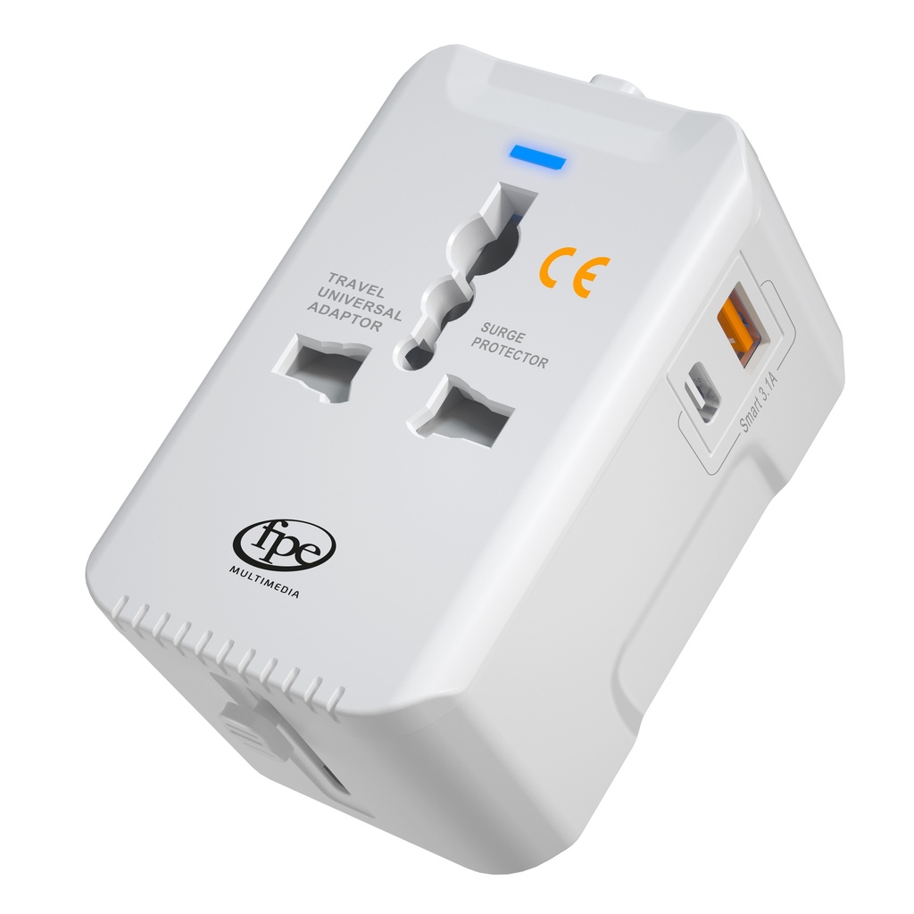 PRISE DE VOYAGE USB-A ET USB-C