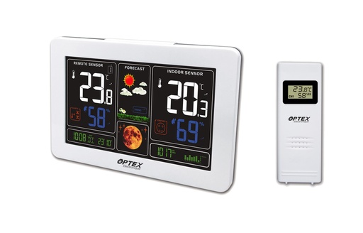[990038] STATION METEO BLANCHE COULEUR