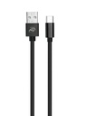 CORDON USB-A USB-C EN 2,50M TRESSE