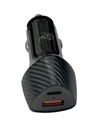 CHARGEUR VOITURE 2 SORTIES USB-A USB-C 0