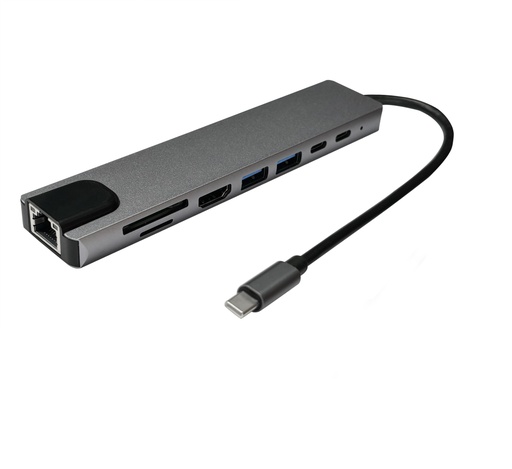 [001659] SWITCH USB C 8 EN 1
