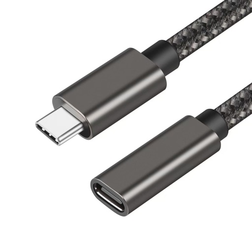 [093041] RALLONGUE USB-C MALE/FEMELLE 1,8M 100W