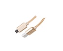 CORDON MICRO USB - DORE - 1M00