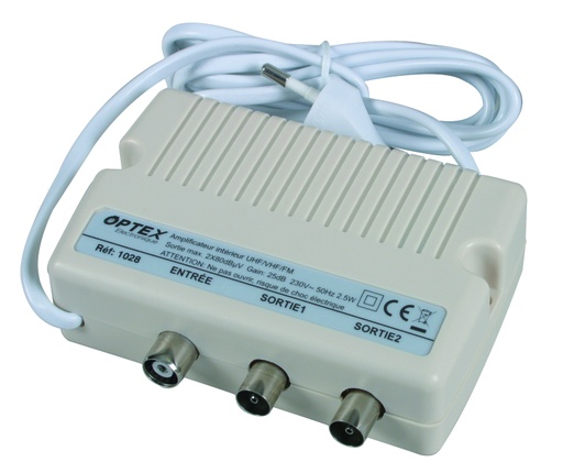 Amplificateur de mât blindé 2 entrées - Engel AM6112G5 - UHF-VHF mix