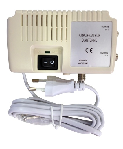 [014101] AMPLI RÉPARTITEUR 2DIR 22DB FICHES ''F '