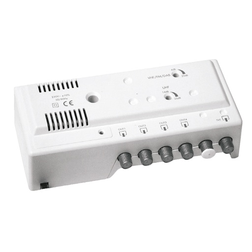 [051009] AMPLI INTERIEUR BLINDE 4 SORTIES